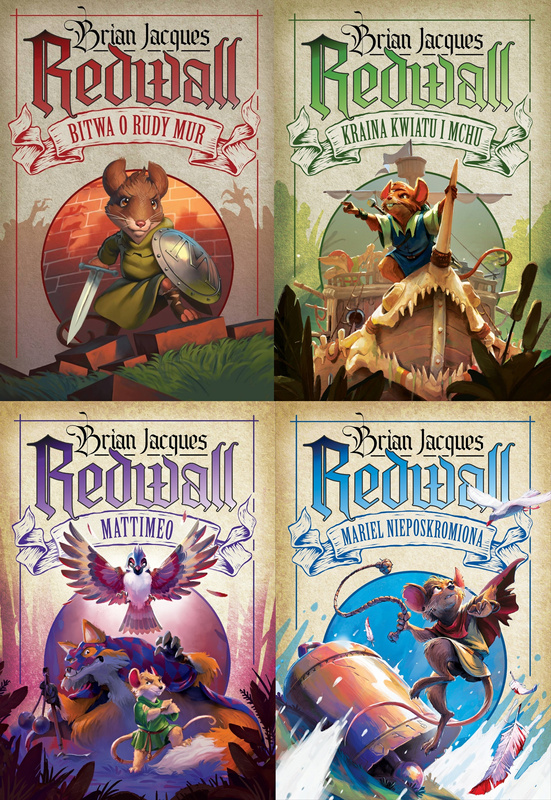 Redwall. Tom 1-4, Brian Jacques