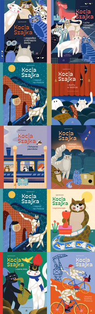 Kocia Szajka. Tom 1-10, Agata Romaniuk