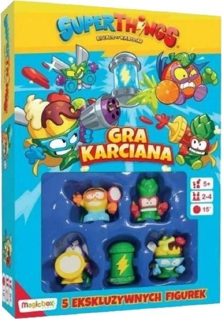 Superthings gra karciana 5 figurek