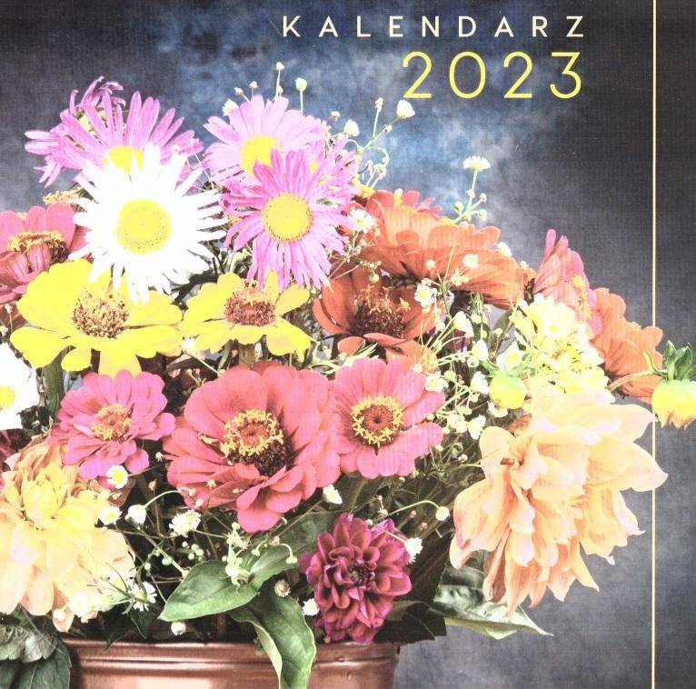 Kalendarz 2023 Ścienny Bukiety