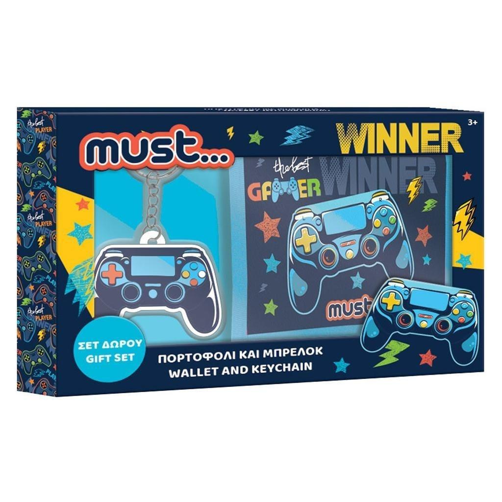 Portfel z breloczkiem Gamer