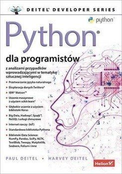 Python dla programistów. Big Data i AI - Paul J. Deitel, Harvey Deitel