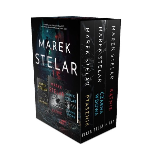 Pakiet: Ptasznik / Czarna wdowa / Kątnik, Stelar Marek
