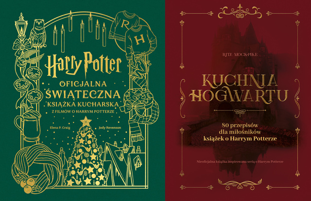 Harry Potter. Oficjalna świąteczna książka kucharska + Kuchnia Hogwartu