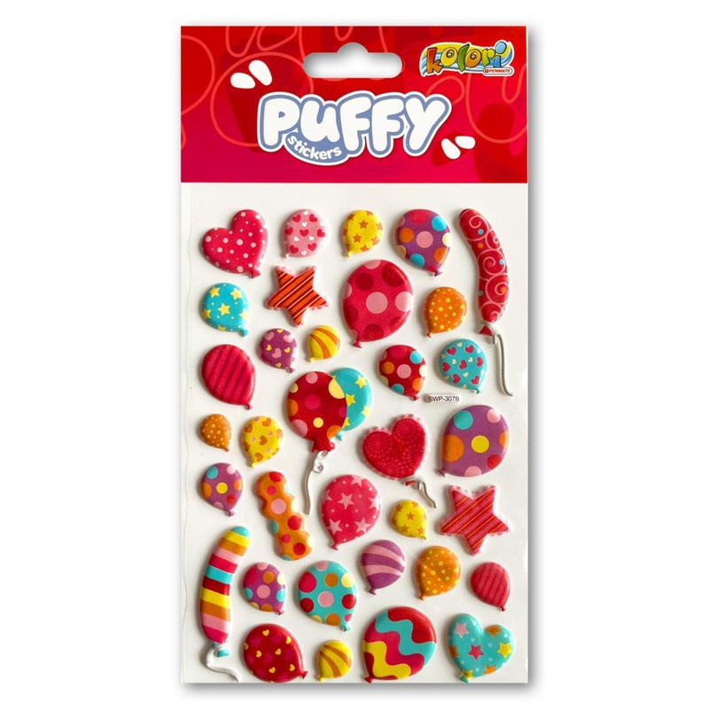 Naklejki puffy Party