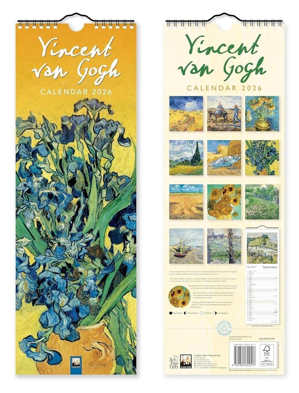 Kalendarz 2026 paskowy Vincent van Gogh