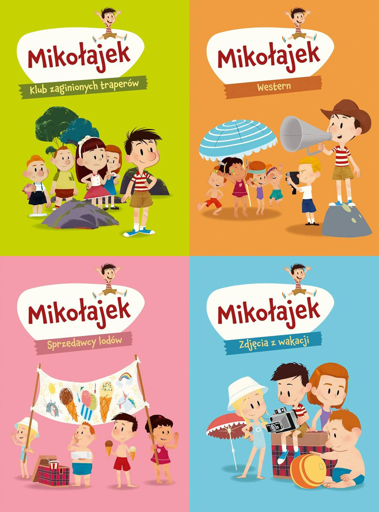 Mikołajek. Klub zaginionych traperów PAKIET 4