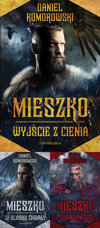 Mieszko. Tom 1-3, Daniel Komorowski