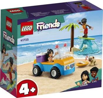 4+, LEGO(R) FRIENDS 41725 Zabawa z łazikiem plażowym