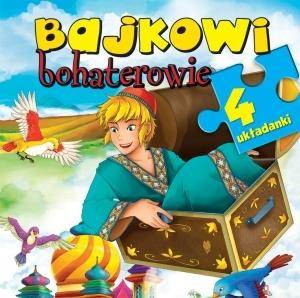 4 układanki - Bajkowi bohaterowie - Anna Wiśniewska