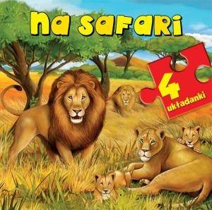 4 układanki - Na safari