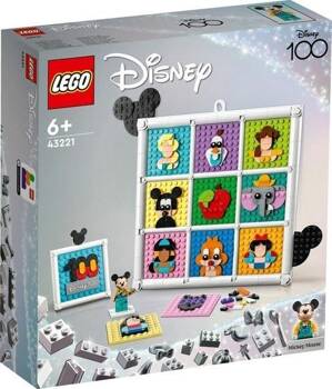 6+, LEGO(R) DISNEY 43221 100 lat animacji Disneya