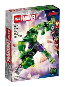 6+, LEGO(R) SUPER HEROES 76241 Mechaniczna zbroja Hulka