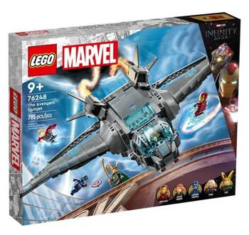 9+, LEGO(R) SUPER HEROES 76248 Quinjet Avengersów