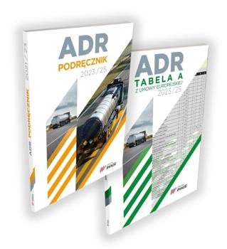 ADR 2023-2025 podręcznik + tabela A, praca zbiorowa
