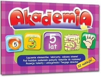 Akademia - 5 lat +32 naklejki Greg - Ewa Sajek