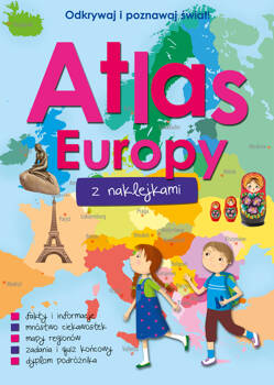 Atlas Europy z naklejkami, Opracowanie Zbiorowe