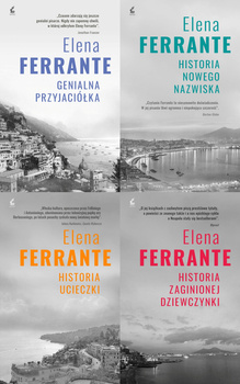 Cykl neapolitański. Tom 1-4, Elena Ferrante