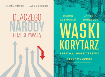 Dlaczego narody przegrywają + Wąski korytarz, Acemoglu, Robinson