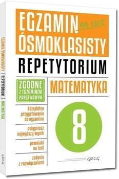 Egzamin ósmoklasisty-matematyka. Repetytorium GREG - Marlena Andrzejczak, Lucyna Butowska, Grażyna Kie