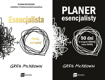 Esencjalista WYDANIE ROZSZERZONE + Planer esencjalisty, Greg McKeown