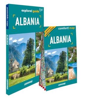 Explore! guide light Albania przewodnik + mapa, praca zbiorowa