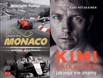 Grand Prix Monaco Kimi Raikkonen PAKIET 2 książek 