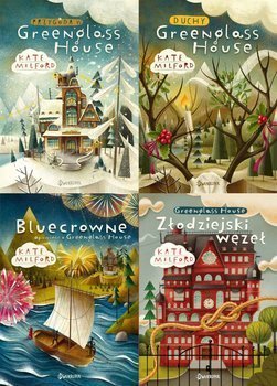 Greenglass House Tomy 1-4 Kate Milford Pakiet