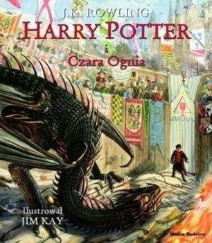 Harry Potter i Czara Ognia wyd. ilustrowane - Joanne K. Rowling