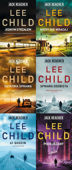 Jack Reacher: Jednym strzałem, Lee Child PAKIET 6