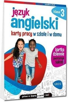 Język angielski SP 3 Karty pracy w szkole i w domu - praca zbiorowa