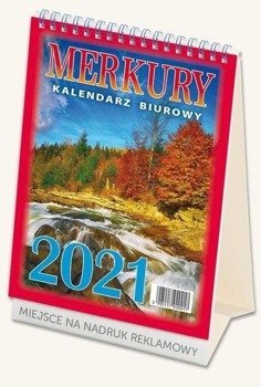 Kalendarz 2021 Biurowy Merkury MIX TELEGRAPH