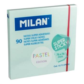 Karteczki samoprzylepne 76x76/90K niebieskie MILAN