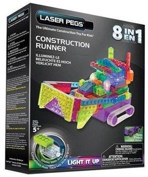 Klocki laser pegs 8 w 1 Construction runner