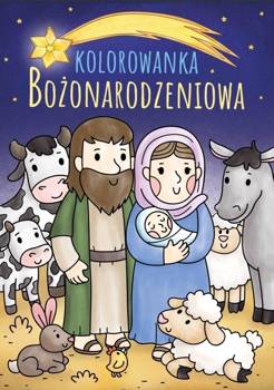 Kolorowanka Bożonarodzeniowa - Marcin Łaptos, Anna Wiśnicka