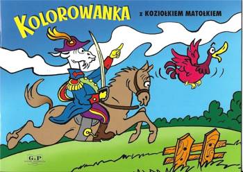 Kolorowanka z Koziołkiem Matołkiem - konik, praca zbiorowa