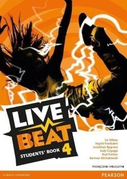 Live Beat 4 SB podręcznik wieloletni + CD PEARSON - praca zbiorowa
