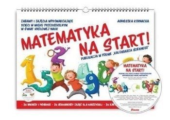 Matematyka na start! Publikacja A3 z płytą w.2017 - Agnieszka Kornacka