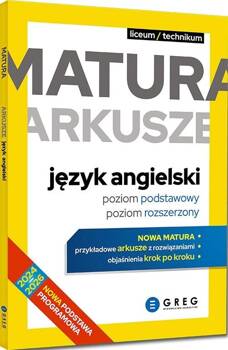 Matura - arkusze - język angielski ZPiR, praca zbiorowa