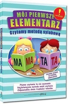 Mój pierwszy elementarz - czyt. m. sylab. BR Greg - Alicja Karczmarska-Strzebońska