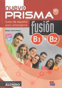 Nuevo Prisma fusion B1+B2 alumno + CD EDI-NUMEN - Praca zbiorowa