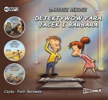 Pakiet: Detektywów para, Jacek i Barbara audiobook - Dariusz Rekosz