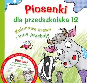 Piosenki dla przedszkolaka 12.  Kolorowa krowa i inne przeboje