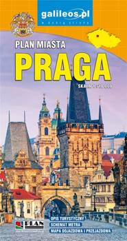 Plan miasta - Praga 1:10 000 - praca zbiorowa