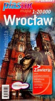 Plan miasta - Wrocław PLASTIK  DEMART - Praca zbiorowa