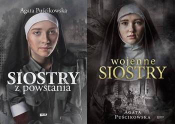 Siostry z powstania + Wojenne siostry PAKIET 2, Agata Puścikowska