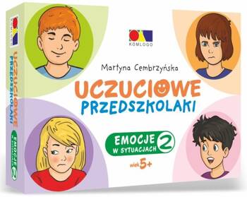 Uczuciowe przedszkolaki. Emocje w sytuacjach cz.2, Martyna Cembrzyńska