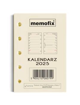 Wkład kalendarzowy 2025 A7 MEM/M/TNS