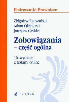 Zobowiązania część ogólna, Radwański Zbigniew