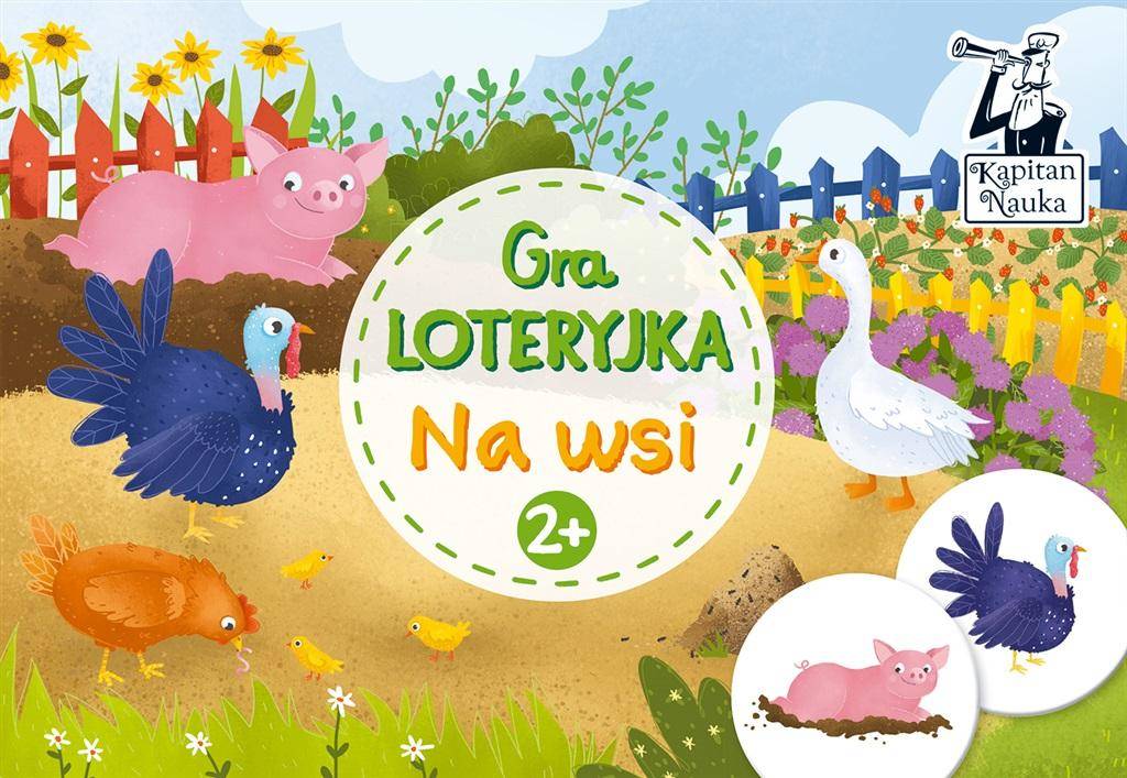 Kapitan Nauka. Na Wsi. Gra Loteryjka - Gabriela Bieniek-Zaremba | | Dla ...